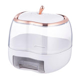 Maxbell 5KG Rice Storage Container Grain Dispenser for Rice White
