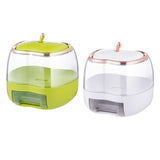 Maxbell 5KG Rice Storage Container Grain Dispenser for Rice White