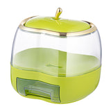 Maxbell 5KG Rice Storage Container Grain Dispenser for Rice Green