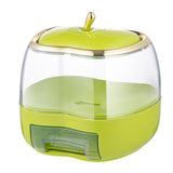Maxbell 5KG Rice Storage Container Grain Dispenser for Rice Green