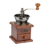 Maxbell Vintage Style Classic Coffee Mill Hand Crank Coffee Grinders with Drawer