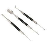 Maxbell 3 Pieces Coffee Jacquard Carving Needle for Shop Coffee Decorating DIY