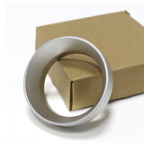 Maxbell Aluminum Alloy Coffee Dosing Funnel Coffee Intelligent Dosing Ring silver