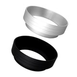 Maxbell Aluminum Alloy Coffee Dosing Funnel Coffee Intelligent Dosing Ring silver