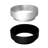 Maxbell Aluminum Alloy Coffee Dosing Funnel Coffee Intelligent Dosing Ring silver