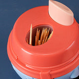 Maxbell Toothpick Holder Toothpick Dispenser for Restaurant Blue