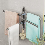 Maxbell Towel Rack Swivel Outside Towel Rack for Pool Swivel Rack Hanger for Kitchen