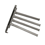 Maxbell Towel Rack Swivel Outside Towel Rack for Pool Swivel Rack Hanger for Kitchen
