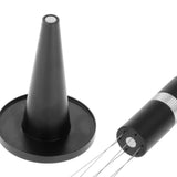 Maxbell Professional coffee Stirrer Coffee Stirring Tamper with Stand Black Silver