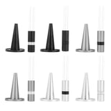 Maxbell Professional coffee Stirrer Coffee Stirring Tamper with Stand Black Silver