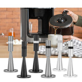 Maxbell Professional coffee Stirrer Coffee Stirring Tamper with Stand Black Silver