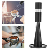 Maxbell Professional coffee Stirrer Coffee Stirring Tamper with Stand Black Silver