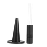 Maxbell Professional coffee Stirrer Coffee Stirring Tamper with Stand Black