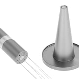 Maxbell Professional coffee Stirrer Coffee Stirring Tamper with Stand grey and silver