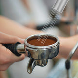 Maxbell Professional coffee Stirrer Coffee Stirring Tamper with Stand grey and silver