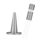 Maxbell Professional coffee Stirrer Coffee Stirring Tamper with Stand grey and silver