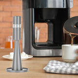 Maxbell Professional coffee Stirrer Coffee Stirring Tamper with Stand grey and silver