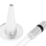 Maxbell Professional coffee Stirrer Coffee Stirring Tamper with Stand Silver Black