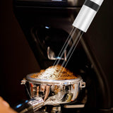 Maxbell Professional coffee Stirrer Coffee Stirring Tamper with Stand Silver Black