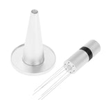 Maxbell Professional coffee Stirrer Coffee Stirring Tamper with Stand Silver Black