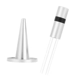 Maxbell Professional coffee Stirrer Coffee Stirring Tamper with Stand Silver Black