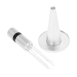 Maxbell Professional coffee Stirrer Coffee Stirring Tamper with Stand Silver Black
