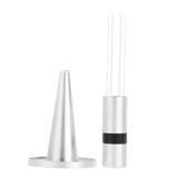 Maxbell Professional coffee Stirrer Coffee Stirring Tamper with Stand Silver Black
