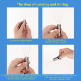 Maxbell Professional coffee Stirrer Coffee Stirring Tamper with Stand Silver