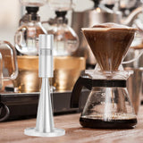 Maxbell Professional coffee Stirrer Coffee Stirring Tamper with Stand Silver
