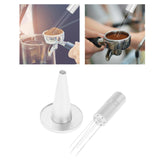 Maxbell Professional coffee Stirrer Coffee Stirring Tamper with Stand Silver