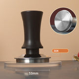 Maxbell Espresso Calibrated Coffee Tamper Spring Loaded Flat Pressure 53mm