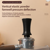 Maxbell Espresso Calibrated Coffee Tamper Spring Loaded Flat Pressure 58mm