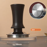 Maxbell Espresso Calibrated Coffee Tamper Spring Loaded Flat Pressure 58mm