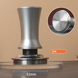 Maxbell Espresso Distributor Stainless Steel Bean Press Tool Leveler Hand Tampers 51mm