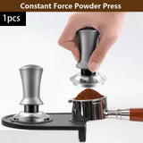 Maxbell Espresso Distributor Stainless Steel Bean Press Tool Leveler Hand Tampers 51mm
