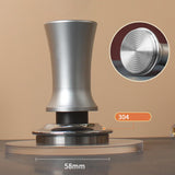 Maxbell Espresso Distributor Stainless Steel Bean Press Tool Leveler Hand Tampers 58mm