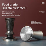 Maxbell Espresso Distributor Stainless Steel Bean Press Tool Leveler Hand Tampers 58mm