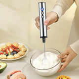 Maxbell Household Milk Frother Whisk Drink 3 Speeds for Frappe Drink