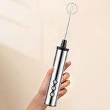 Maxbell Household Milk Frother Whisk Drink 3 Speeds for Frappe Drink