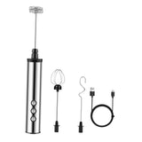 Maxbell Household Milk Frother Whisk Drink 3 Speeds for Frappe Drink