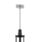 Maxbell Household Milk Frother Whisk Drink 3 Speeds for Frappe Drink