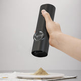 Maxbell Small Automatic Pepper Mill Grinder Refillable Power Shakers for Restaurant