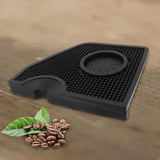 Maxbell Silicone Espresso Tamper Mat Dropped Mat Anti Slip Barista Tool Corner Pad