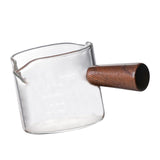 Maxbell Glass Measuring Cup Double Spouts Temperature Resistant for Wine Bar Liquid