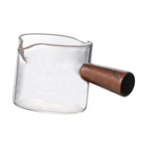 Maxbell Glass Measuring Cup Double Spouts Temperature Resistant for Wine Bar Liquid