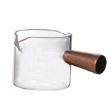 Maxbell Glass Measuring Cup Double Spouts Temperature Resistant for Wine Bar Liquid
