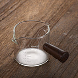 Maxbell Glass Measuring Cup Double Spouts Temperature Resistant for Wine Bar Liquid