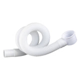 Maxbell Household Drain Pipe Drain Tubing Pipe 120cm for Bathtub Shower