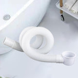 Maxbell Household Drain Pipe Drain Tubing Pipe 120cm for Bathtub Shower