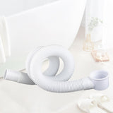 Maxbell Household Drain Pipe Drain Tubing Pipe 120cm for Bathtub Shower